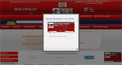 Desktop Screenshot of diskemocao.com.br